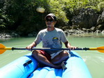 Golf von Phang Nag Seakayak  Lagune innerhalb einer Insel mit unserem Kajakführer (TH).